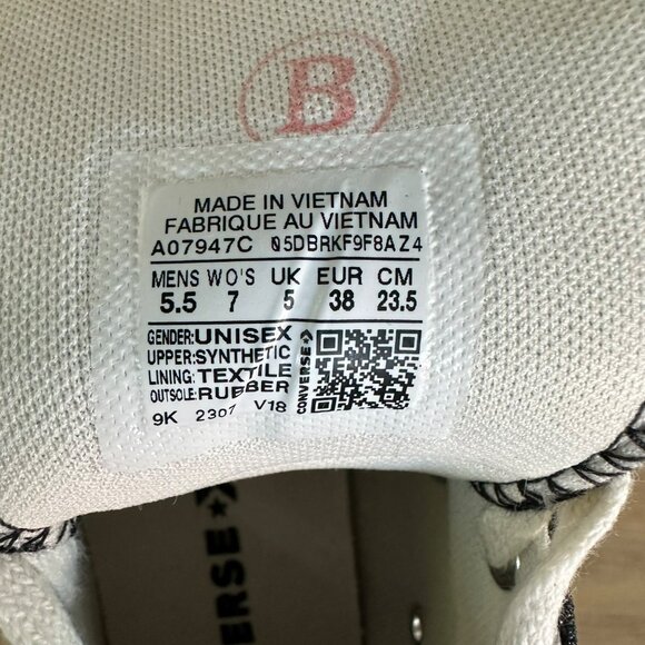 ⭐Rare Converse Run Star Hike Hi Platform Glitter 5.5 Mens Shoes Sneakers A07947C - Picture 9 of 9